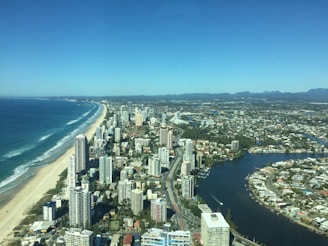 birds eye photography of high-rise building