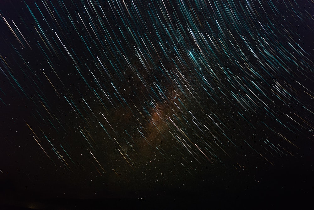 Time Lapse Foto das Estrelas
