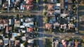 top-view photography of houses at daytime