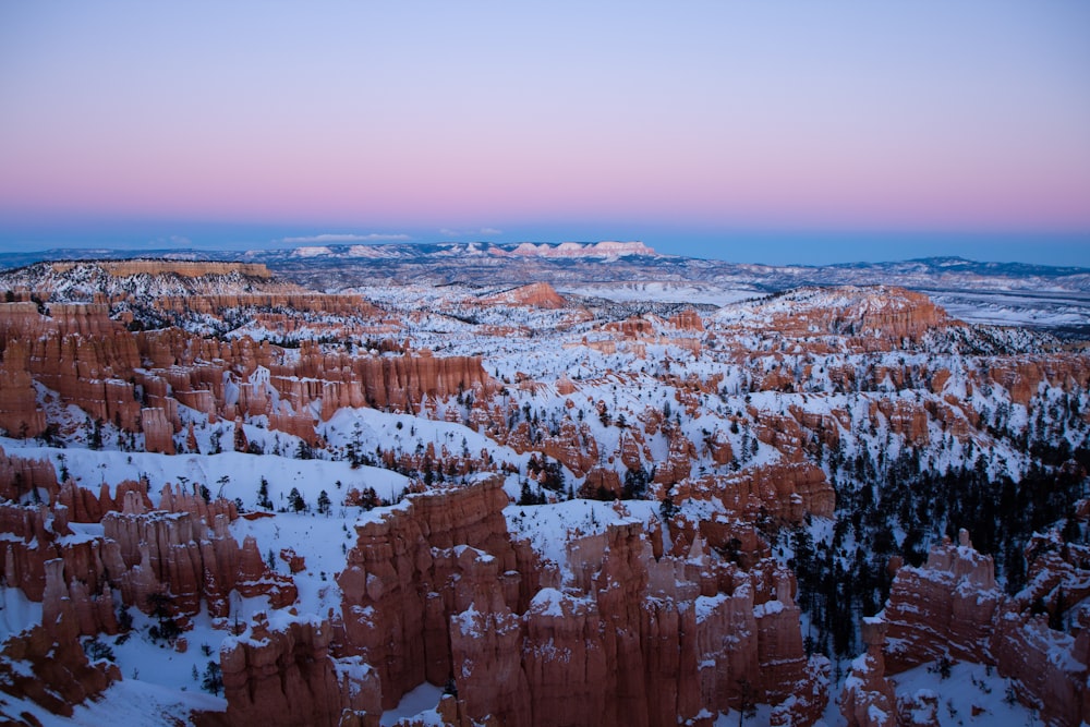 Bryce Canyon National Park, Utah during winter