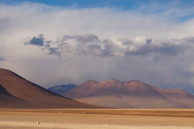 brown mountain beside desert during daytime sublime zoom background