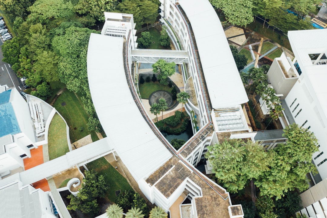 aerial view photography of buildings,