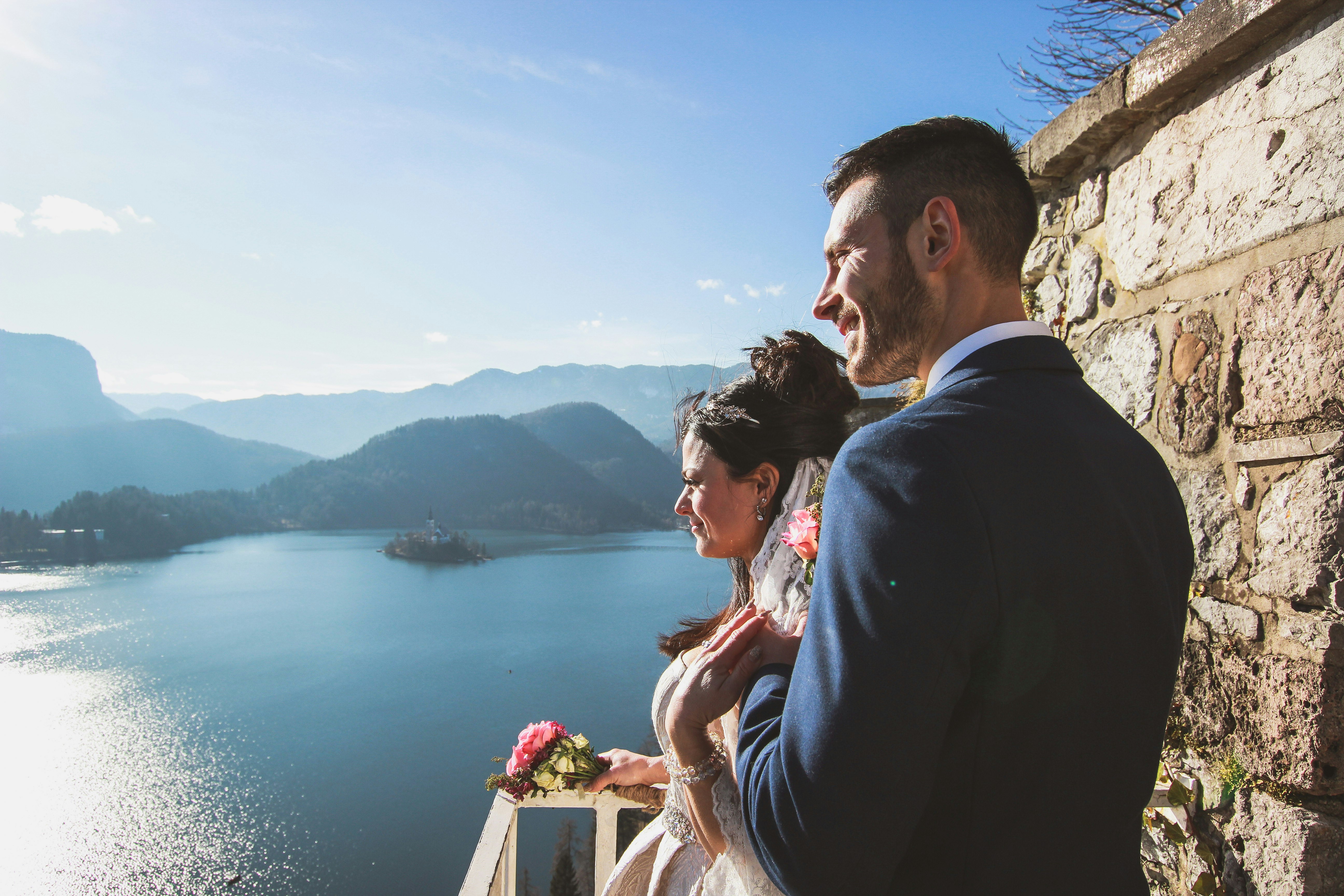 Destination wedding landscape