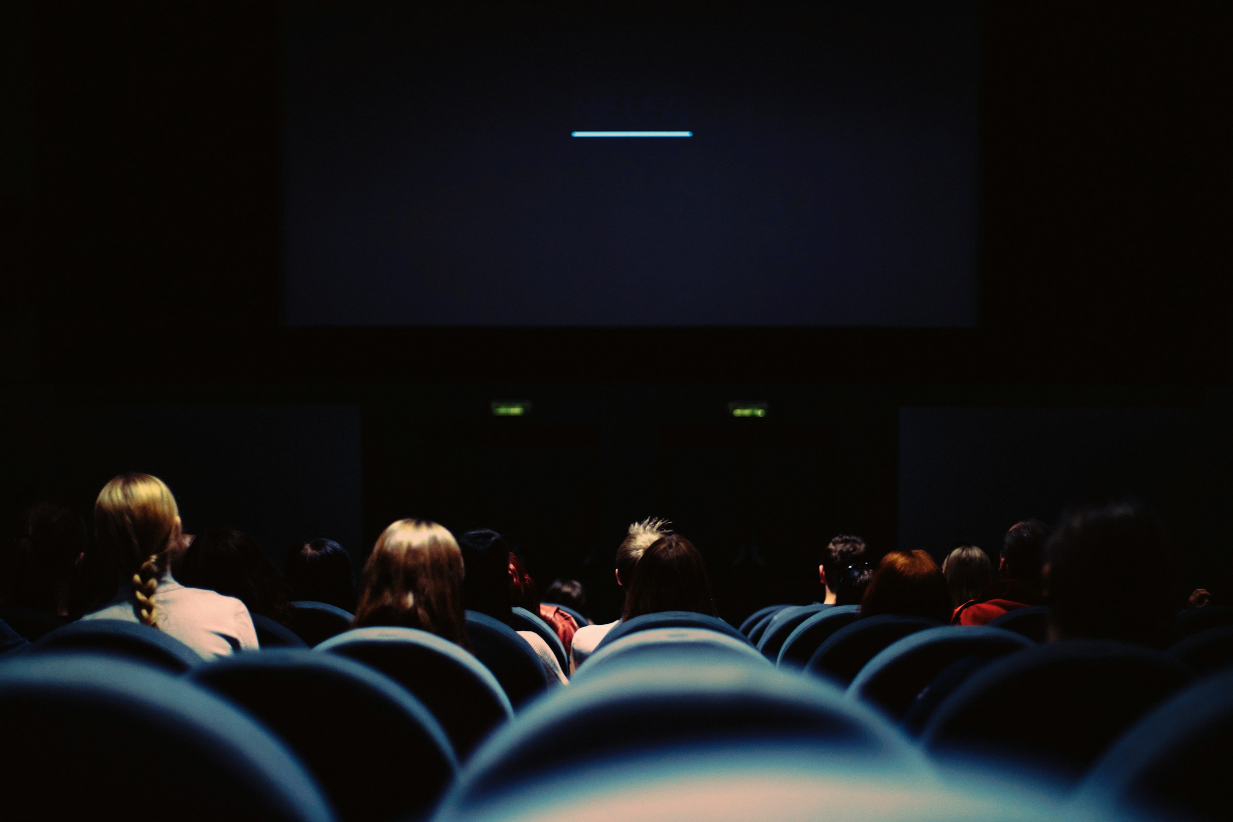 Spotlight over audience