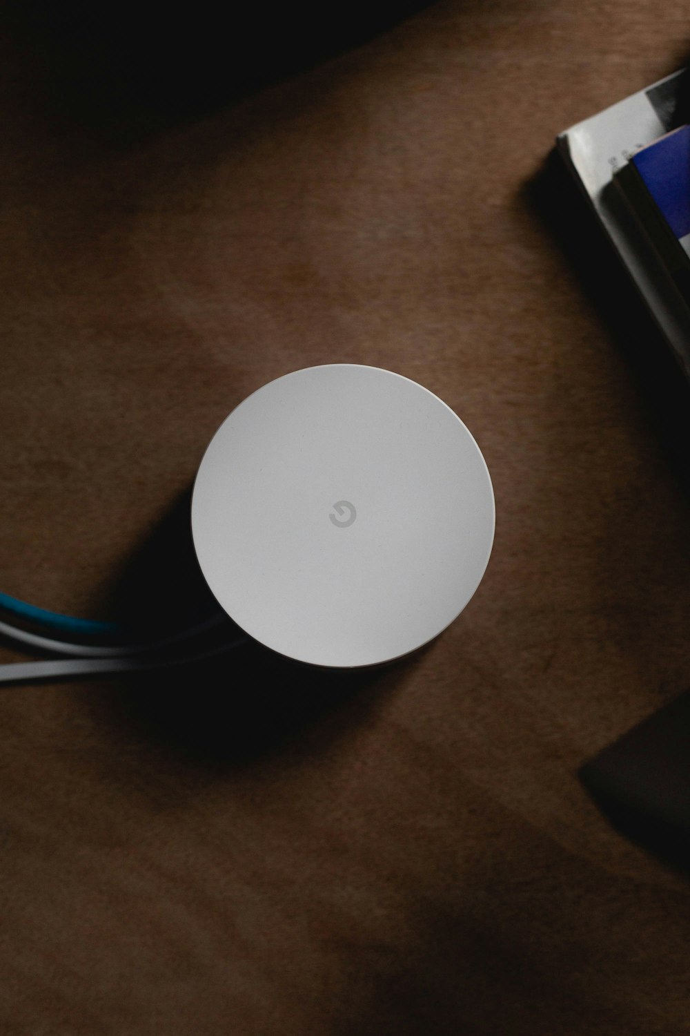 white Google wifi system