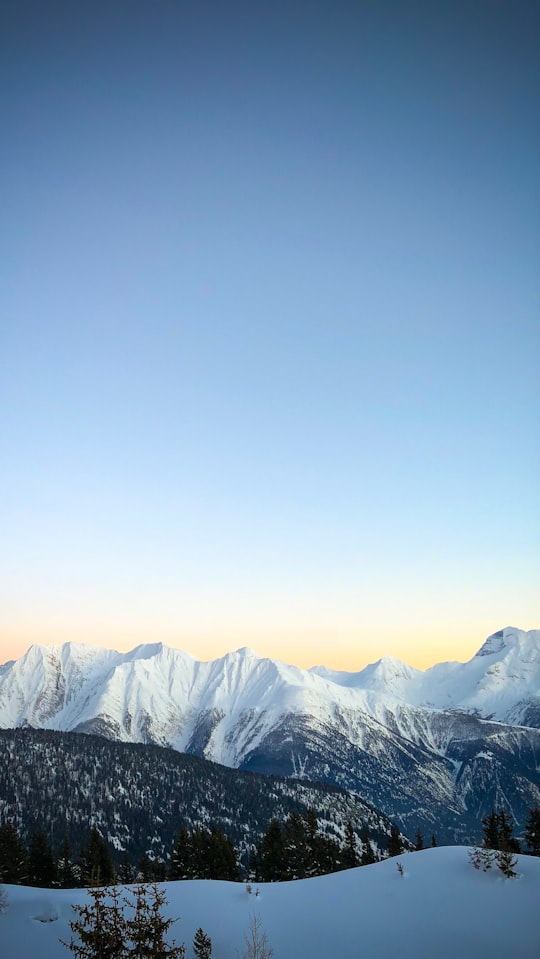 photo of Belalp Mountain range near Gorner Glacier