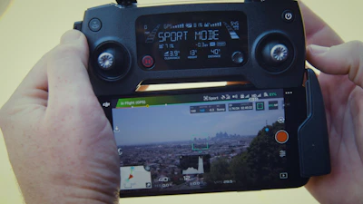 Operator monitoring multiple screens showing live drone detection and response activity.