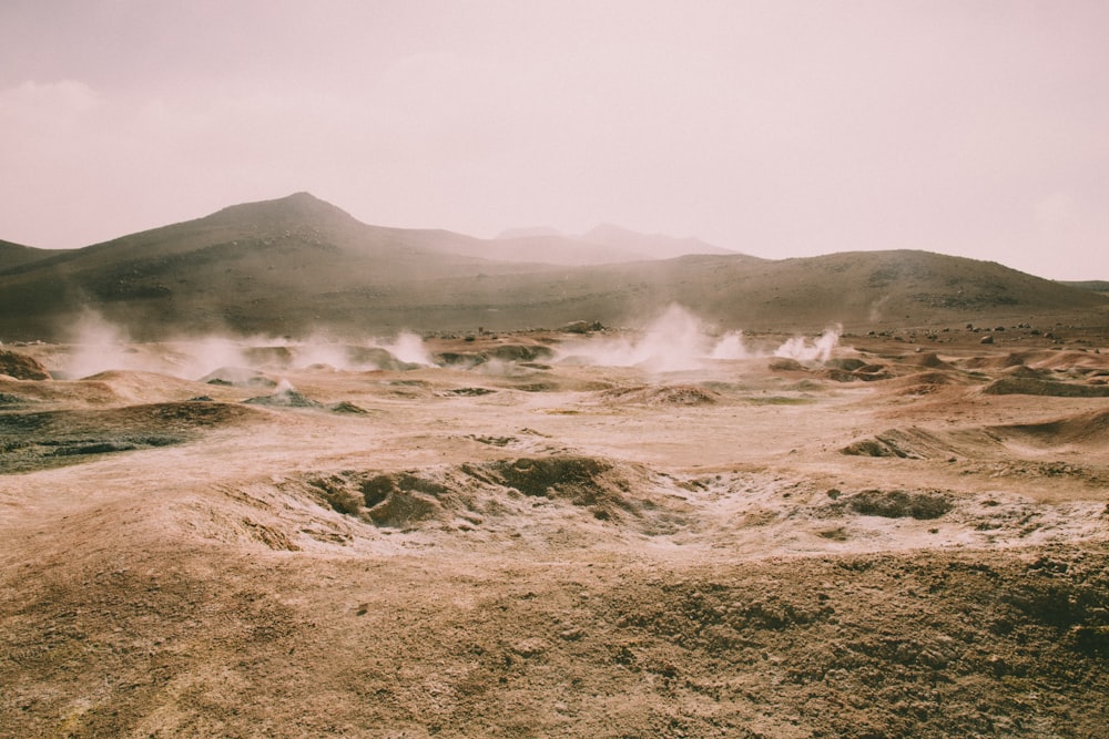 brown mountain during daytime