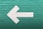 selective focus photography of white arrow signage
