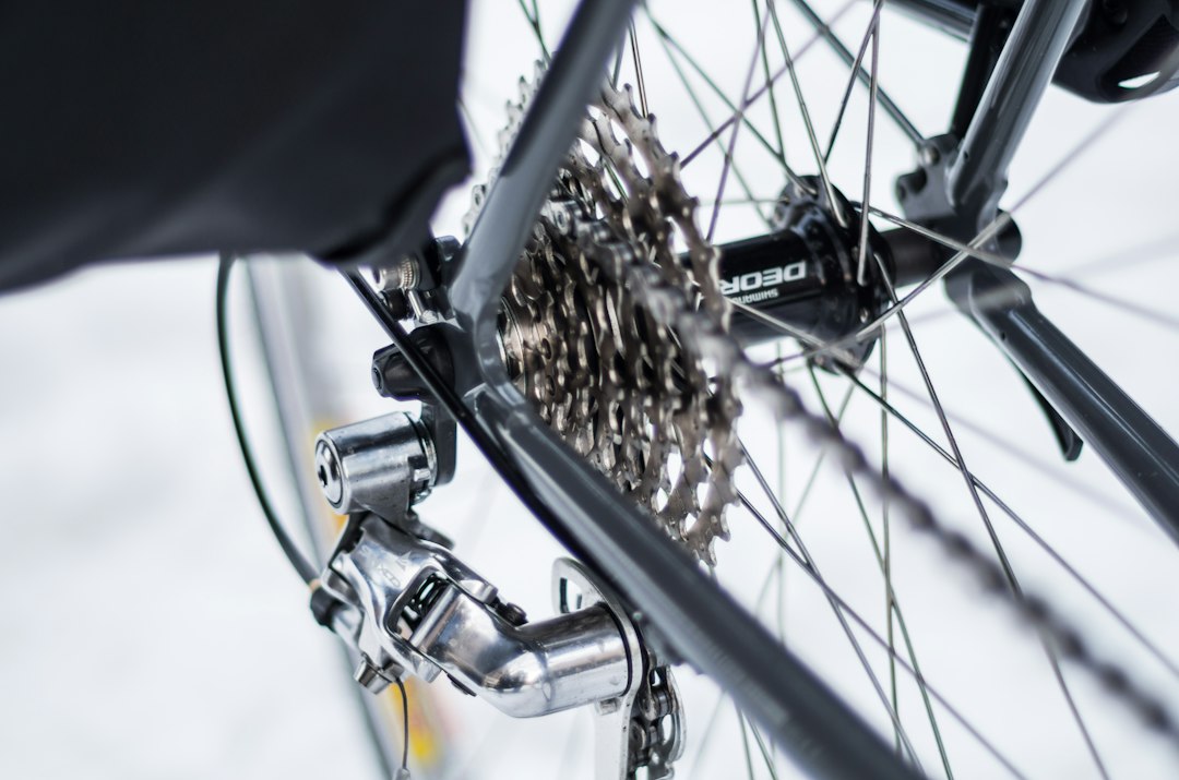 mountain bike side view