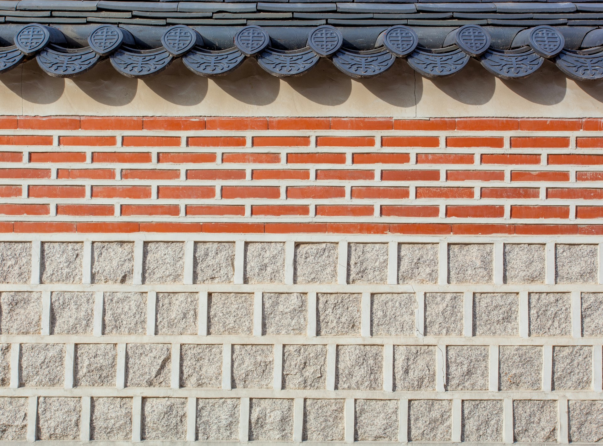 gray and brown wall bricks