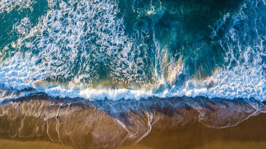 time lapse photography of sea waves in Garie Beach Australia