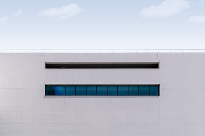 white concrete building