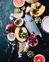 variety of sliced fruits
