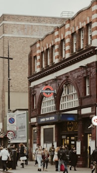Exterior shot of the Terminal 5 gift store with Camden Town street in the background.