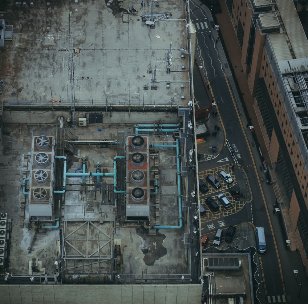 bird's eye view of buildings