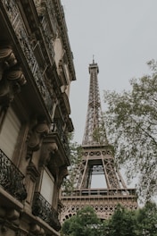 low-angle photography of Eiffel Tower, Paris