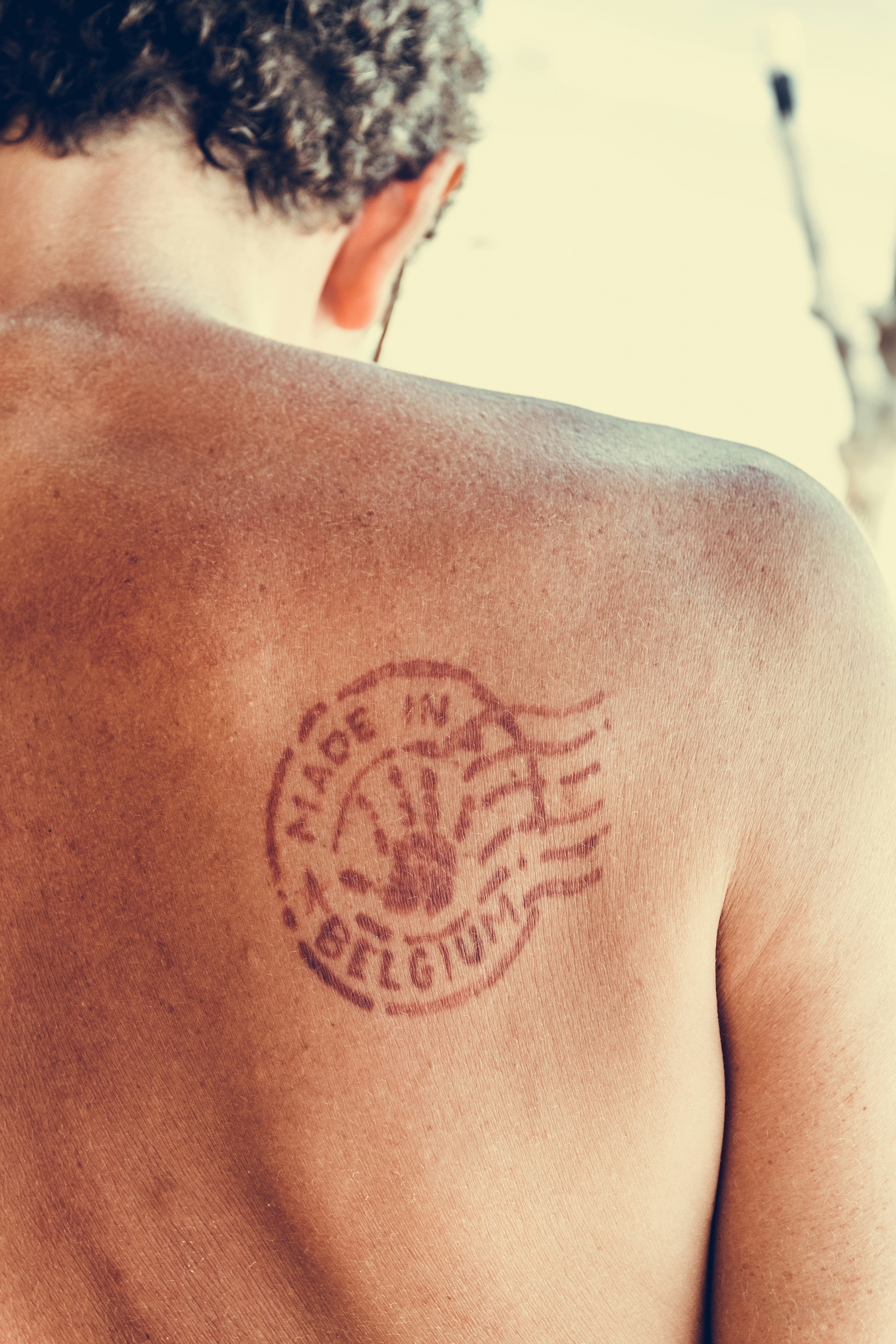 My brother’s tattoo.