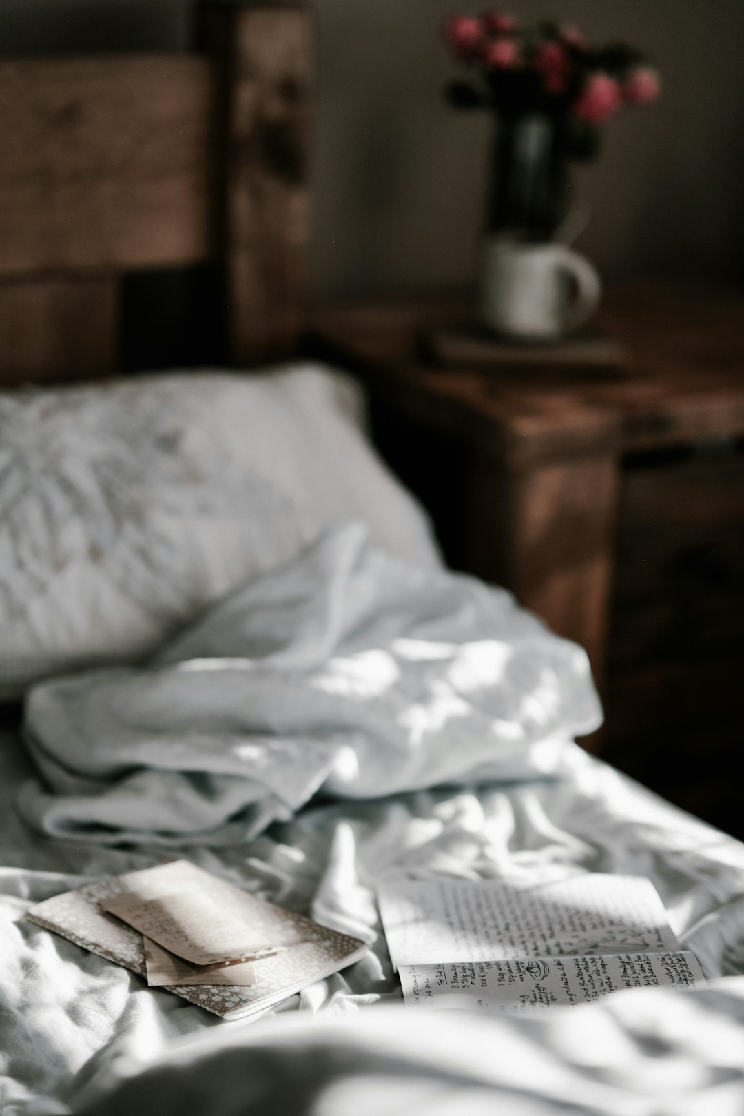 books on bed