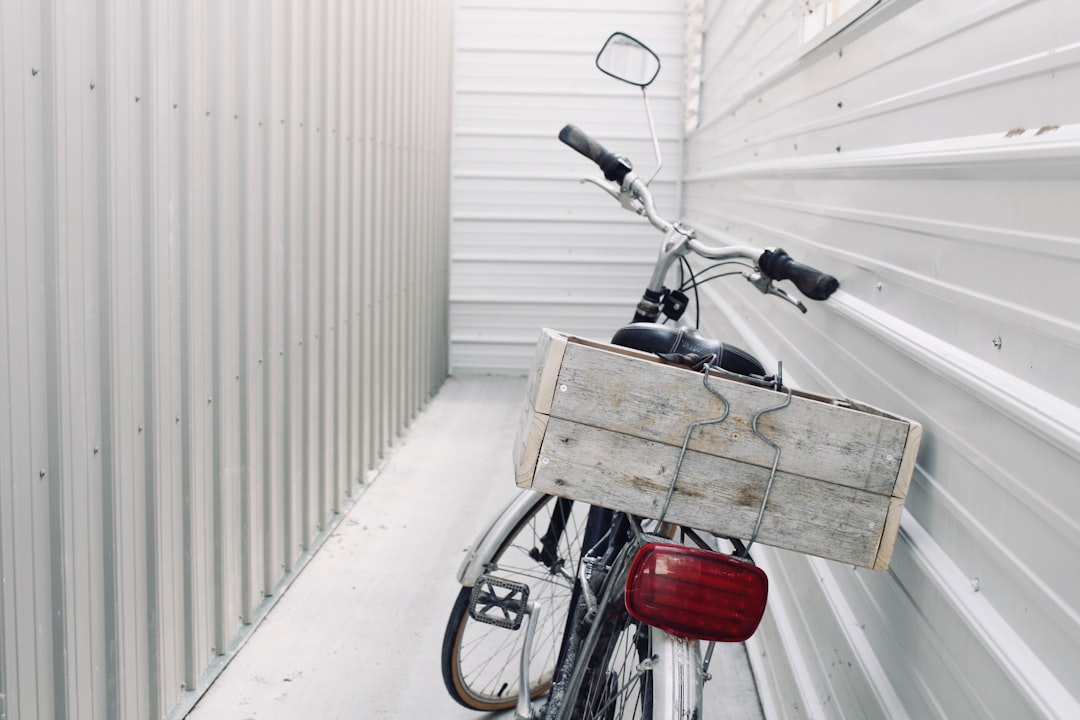 gray and black road bike