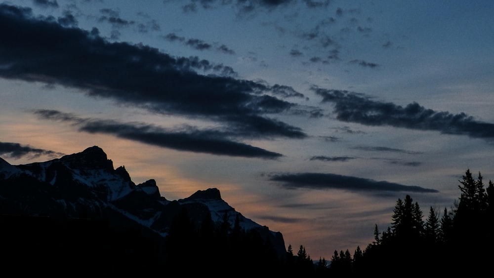 landscape photography of mountains