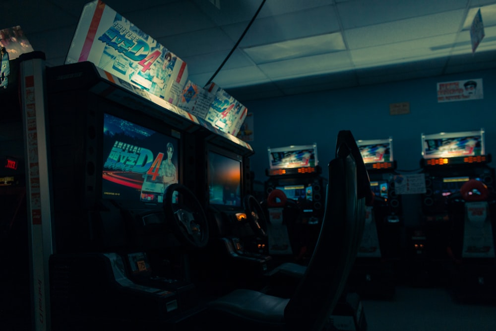 arcade machines