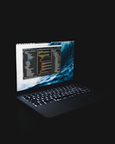 notebook ligado