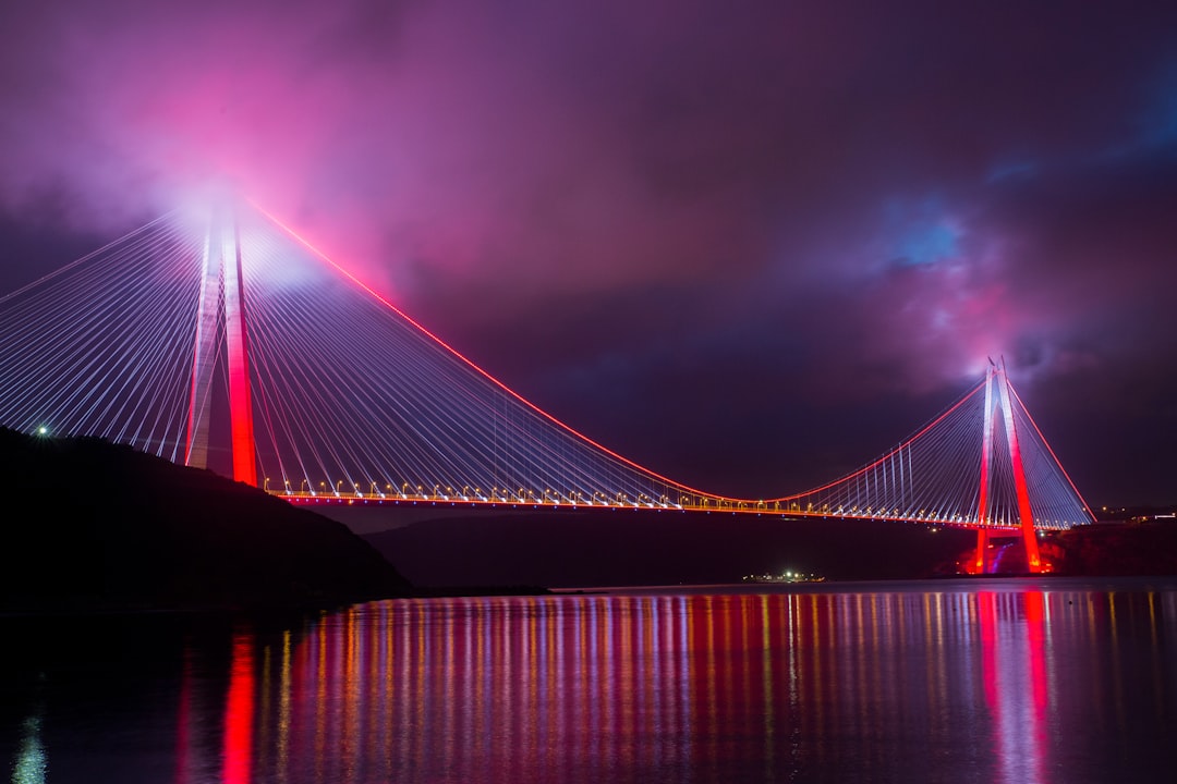 Suspension bridge photo spot Poyrazköy Körfez Caddesi