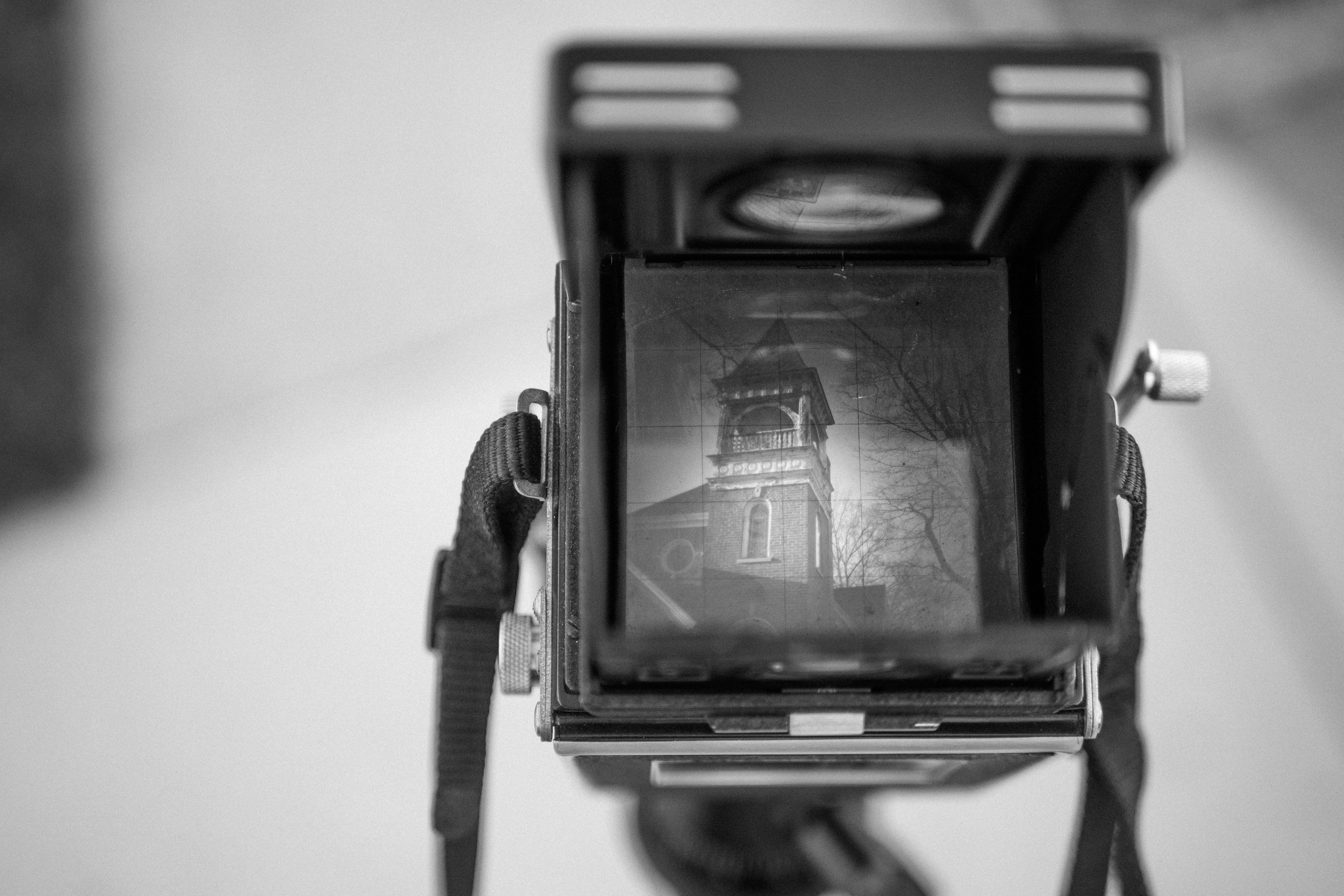 Church through a TLR Camera