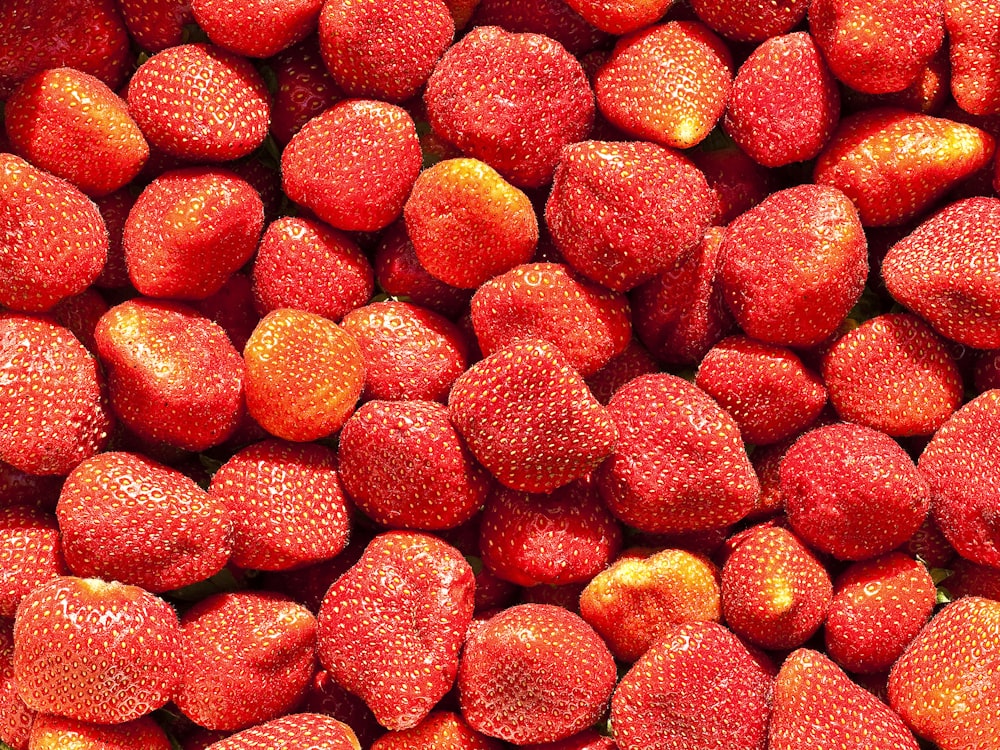 Lot de fraises