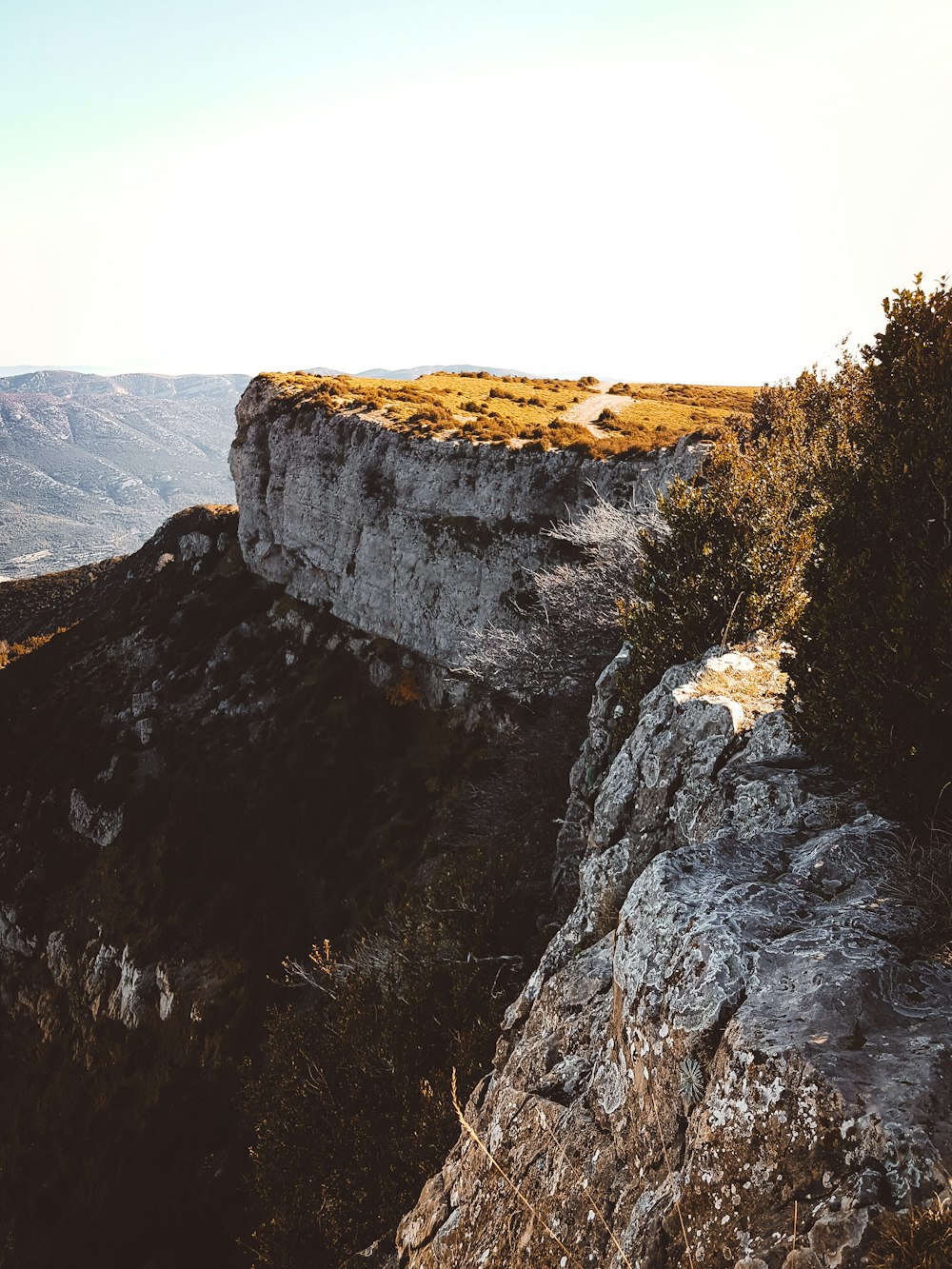 gray rocky mountain during daytime