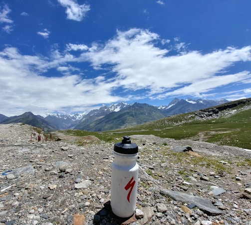 Panoramic view of the Malisheva mountain landscape where bleta water is naturally sourced.