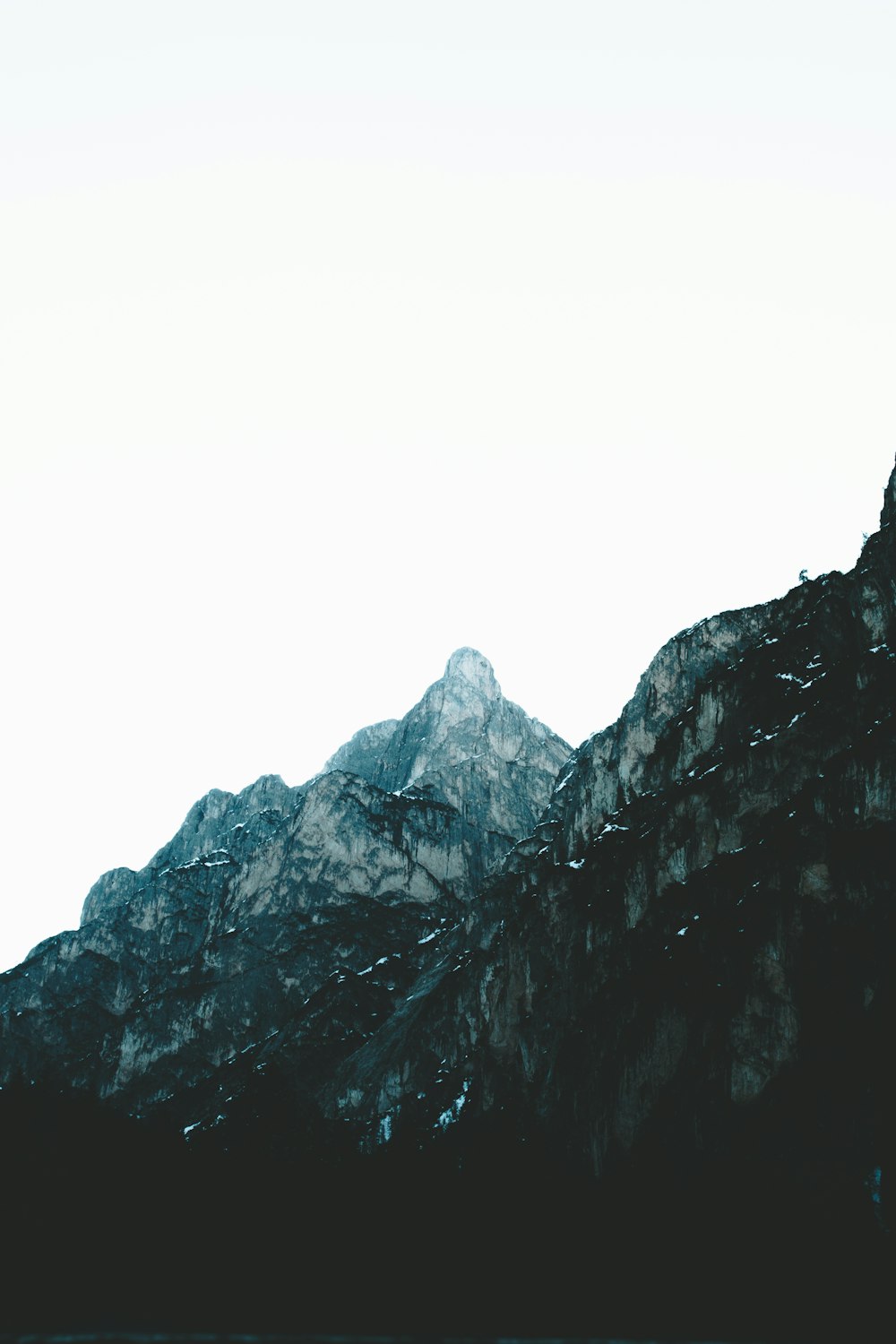 brown rock mountains at daytime