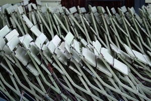 Muebles metálicos artesanales elegantes