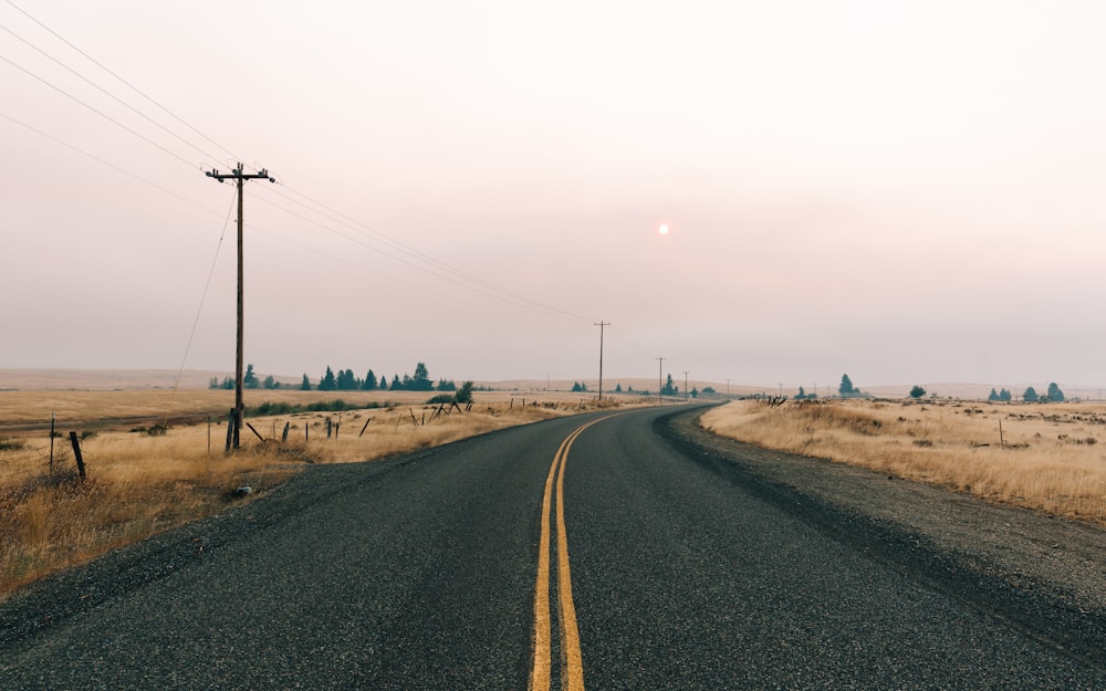 photo of concrete road