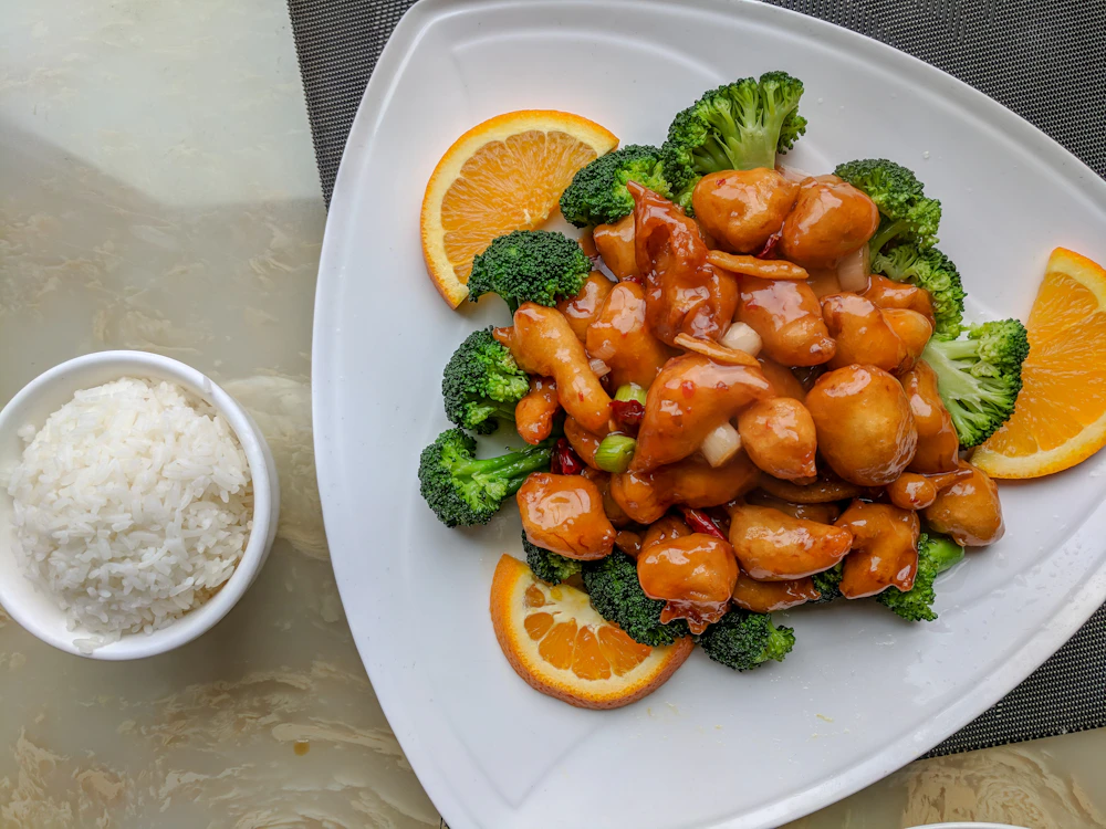 Chinese takeaway dishes