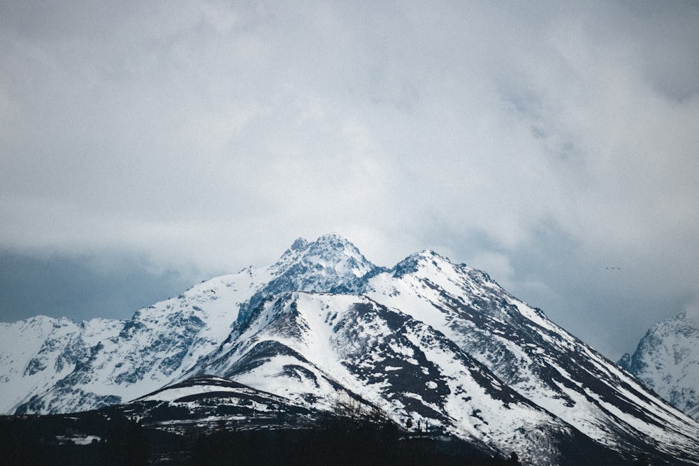 landscape photograph of mountain ranges