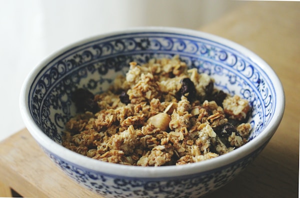 Mixed nuts in bowl