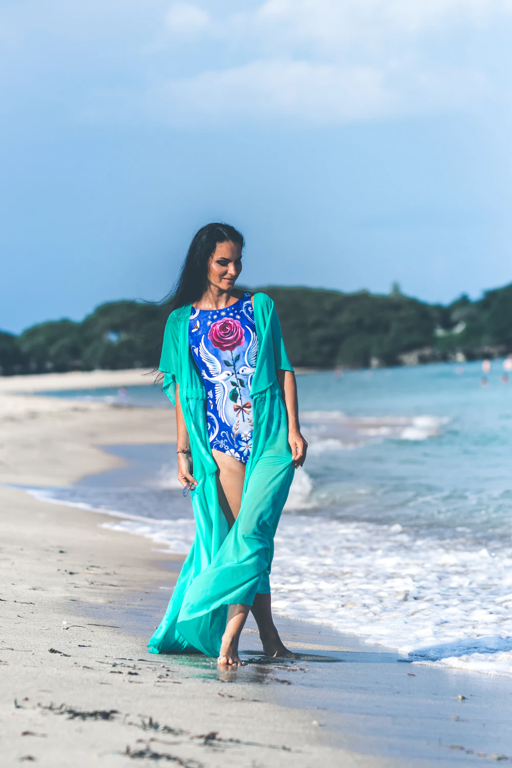 Beach Kaftan Cover-Up
