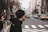 man crossing pedesrtrian lane