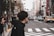 man crossing pedesrtrian lane