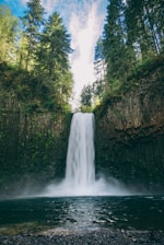 photo of waterfalls