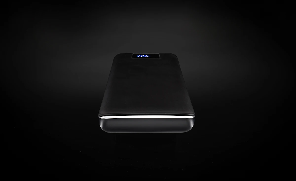 残量をLED表示しているモバイルバッテリー