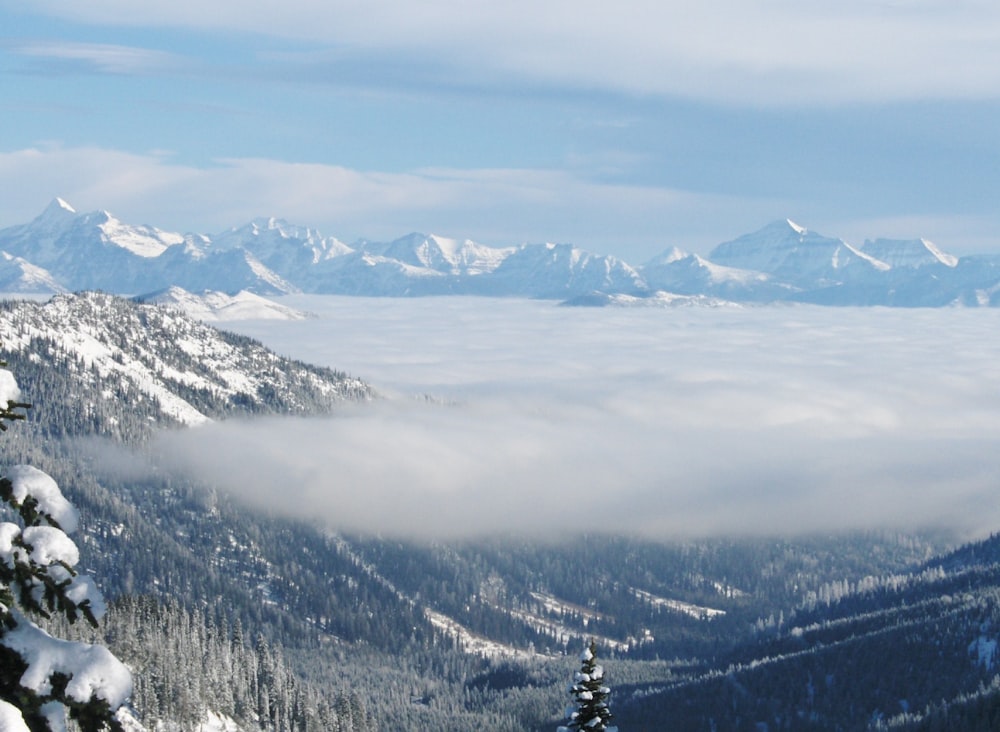 snowy mountain under blue sky during daytime