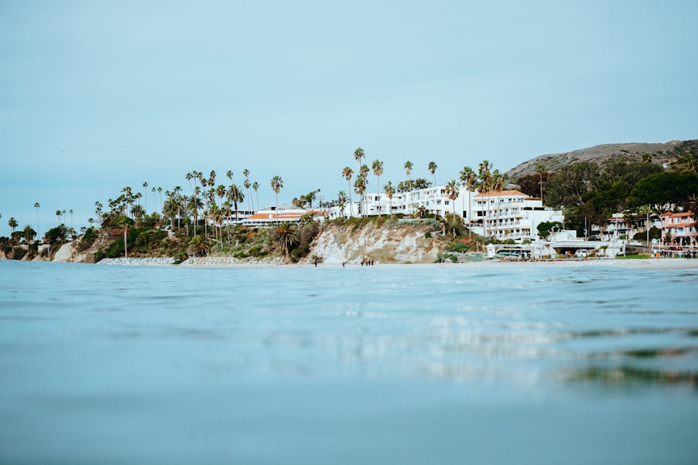 body of water within concrete house