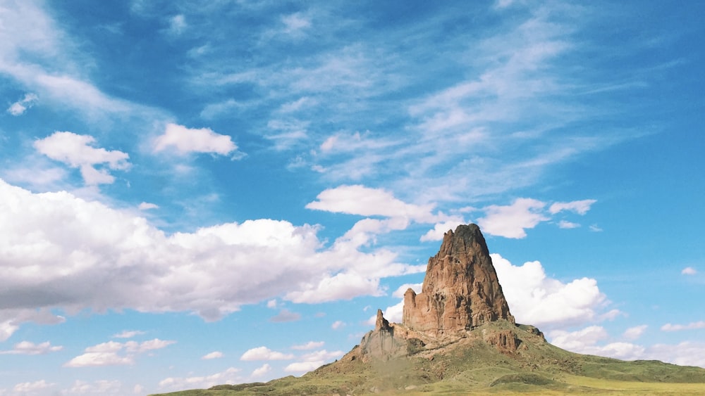 photo of rock formation during daytime