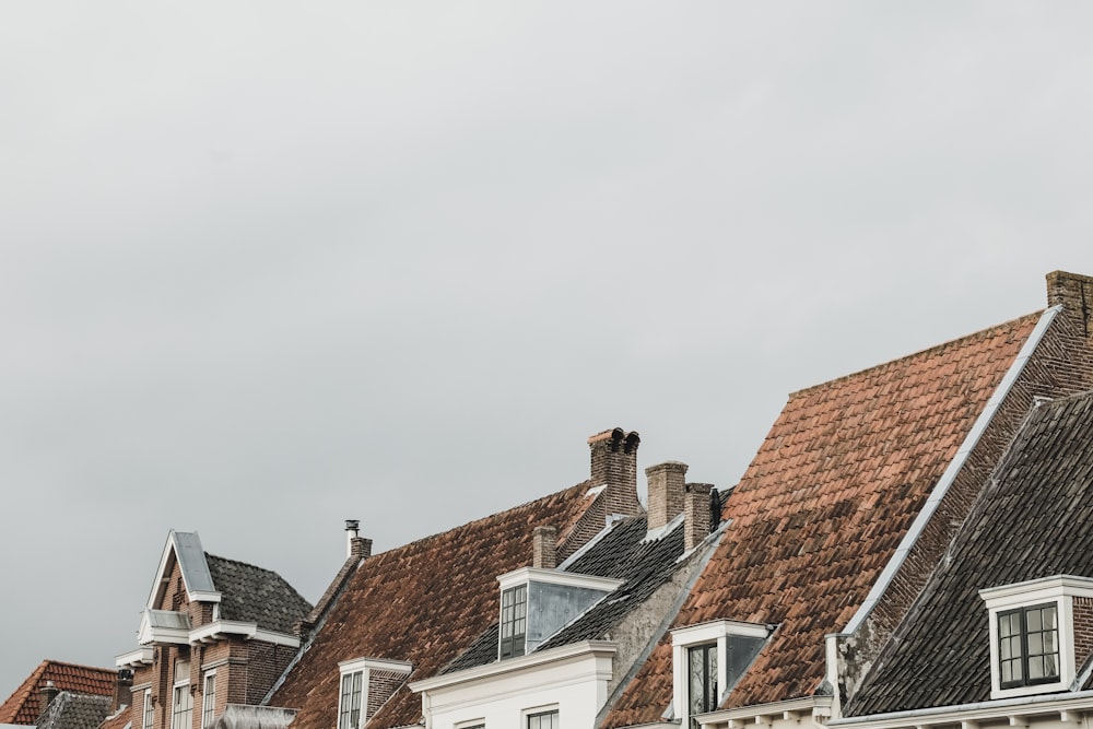 concrete structure with roof shingles