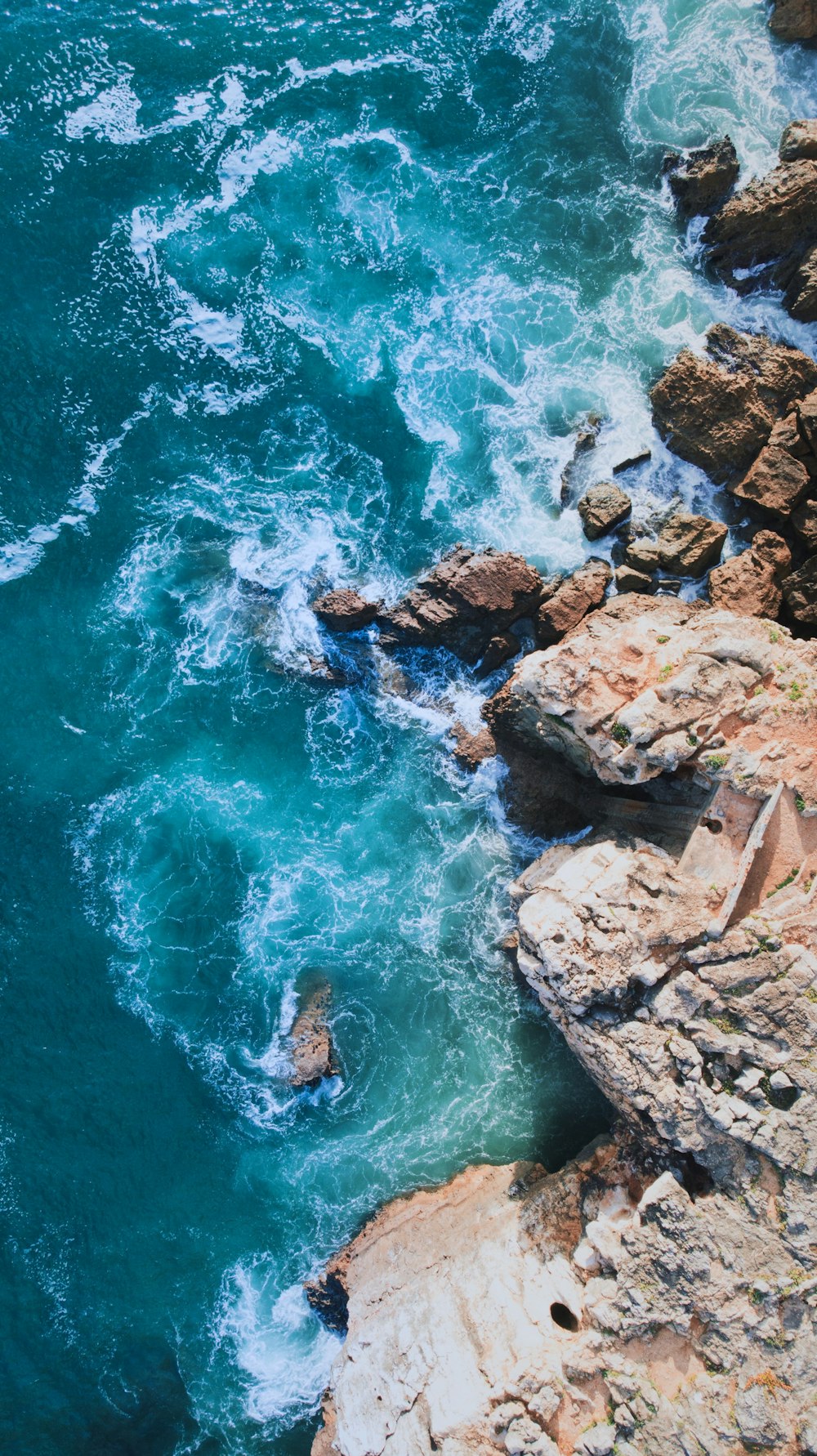 water waves on mountain