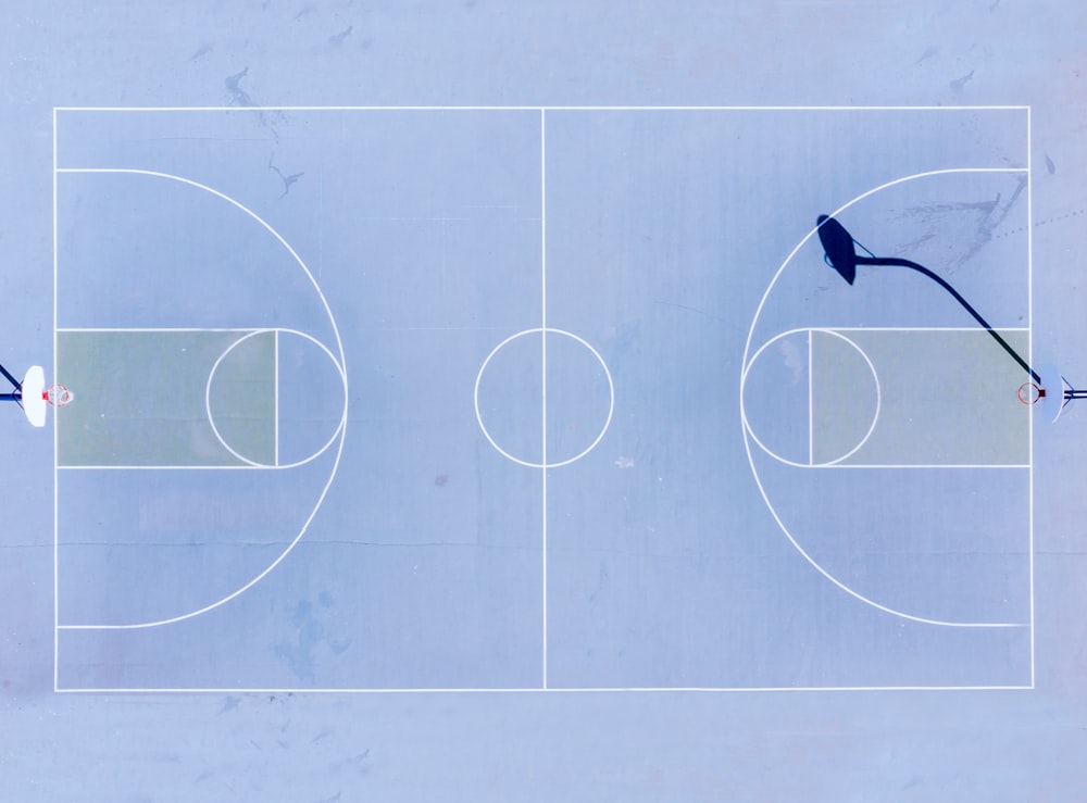 illustration de terrain de basket-ball