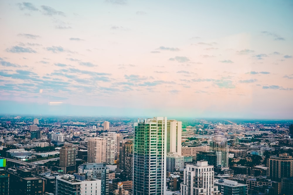 assorted buildings under blue sky